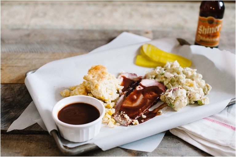 bbq corn bread potato salad-6