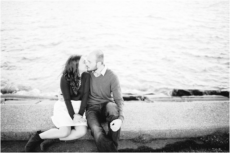 Riley + Megan Chicago Engagement Photography Lake Michigan Olive Park Chicago River Walk-15