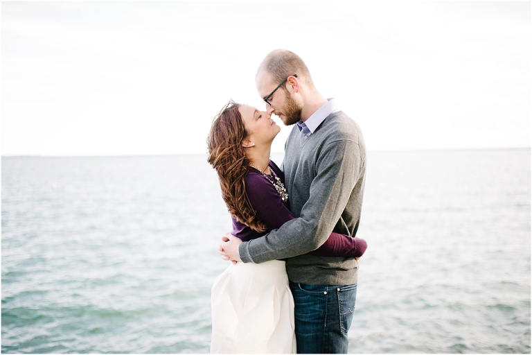 Riley + Megan Chicago Engagement Photography Lake Michigan Olive Park Chicago River Walk-24