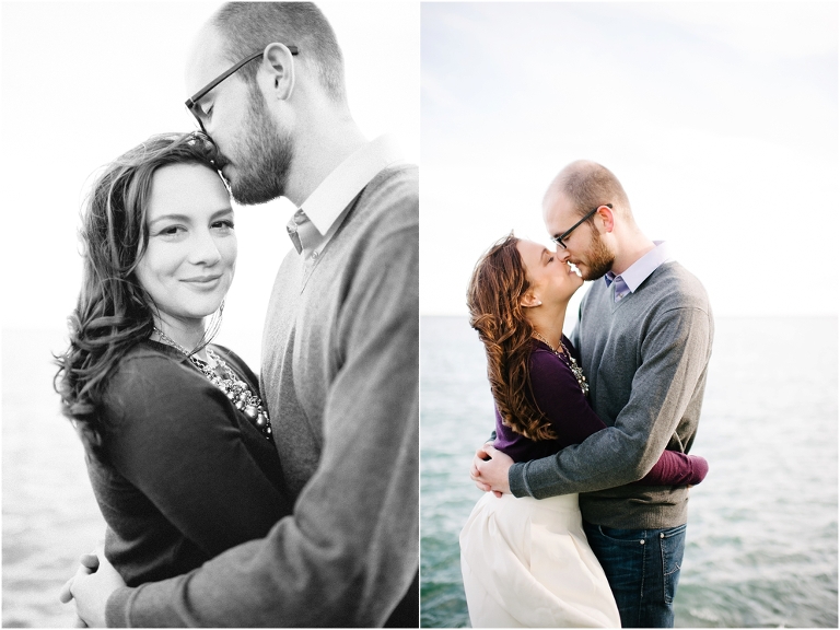 Riley + Megan Chicago Engagement Photography Lake Michigan Olive Park Chicago River Walk-27
