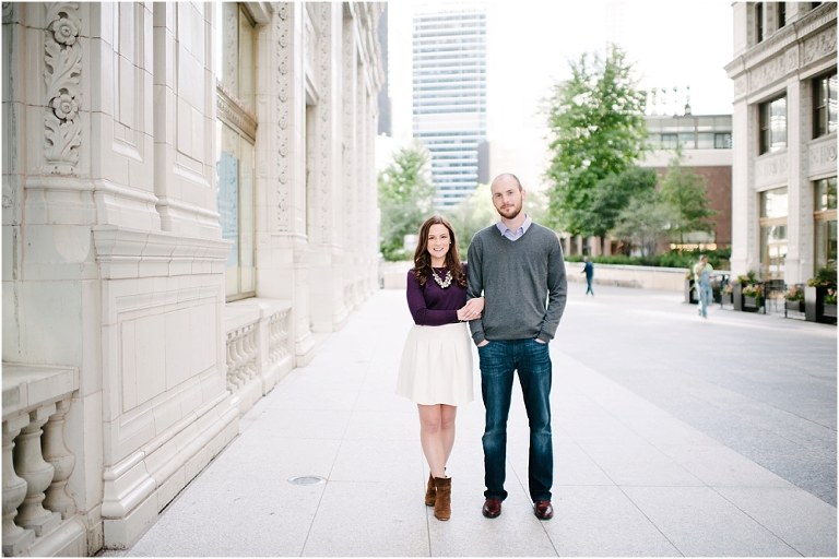 Riley + Megan Chicago Engagement Photography Lake Michigan Olive Park Chicago River Walk-36