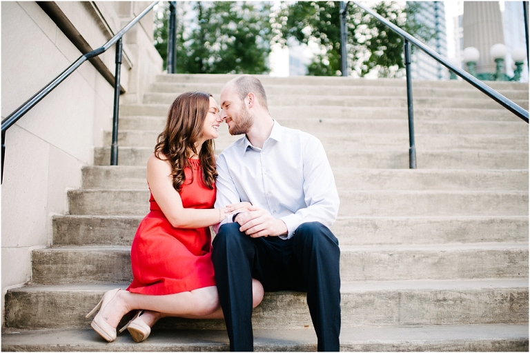 Riley + Megan Chicago Engagement Photography Lake Michigan Olive Park Chicago River Walk-54