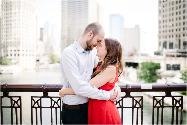 Riley + Megan Chicago Engagement Photography Lake Michigan Olive Park Chicago River Walk-60