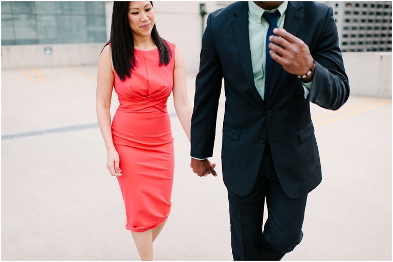 Patrick + Mimi Chicago Union Station Portraits Chicago Rooftop Architecture The Loop Portraits -105