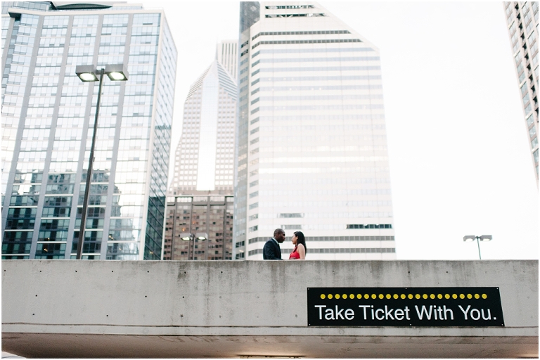 Patrick + Mimi Chicago Union Station Portraits Chicago Rooftop Architecture The Loop Portraits -137