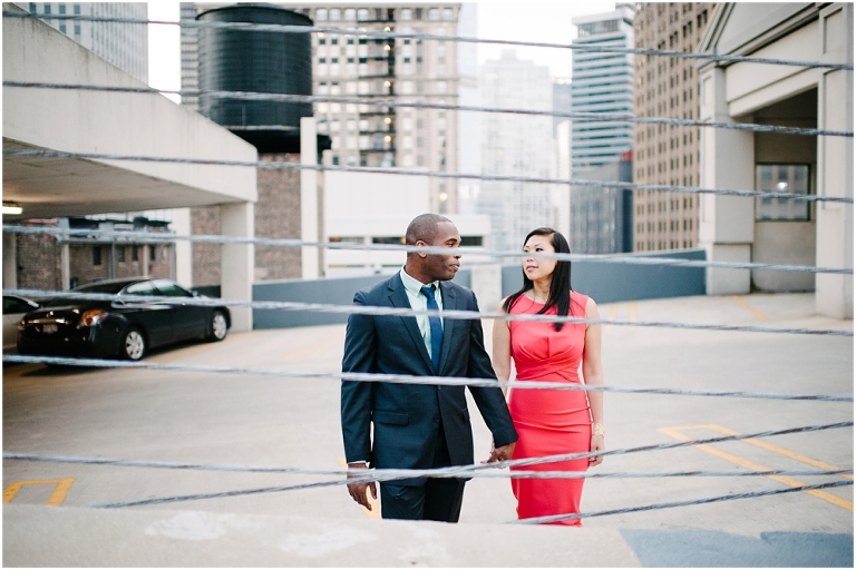 Patrick + Mimi Chicago Union Station Portraits Chicago Rooftop Architecture The Loop Portraits -153