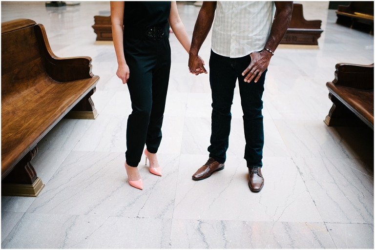 Patrick + Mimi Chicago Union Station Portraits Chicago Rooftop Architecture The Loop Portraits -56