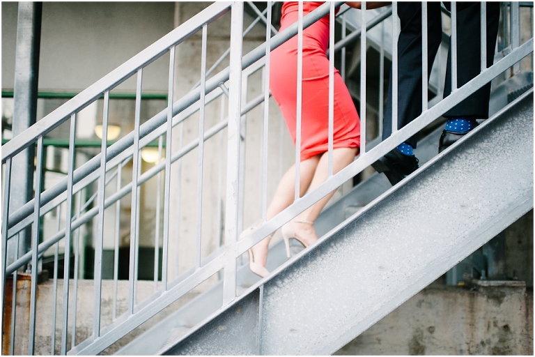 Patrick + Mimi Chicago Union Station Portraits Chicago Rooftop Architecture The Loop Portraits -70