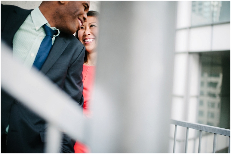 Patrick + Mimi Chicago Union Station Portraits Chicago Rooftop Architecture The Loop Portraits -79