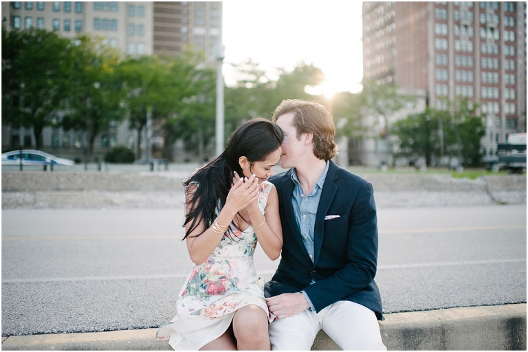 Dan + Pisey North Avenue Beach Chicago Engagement Photos Jasmine Nicole Photography -24