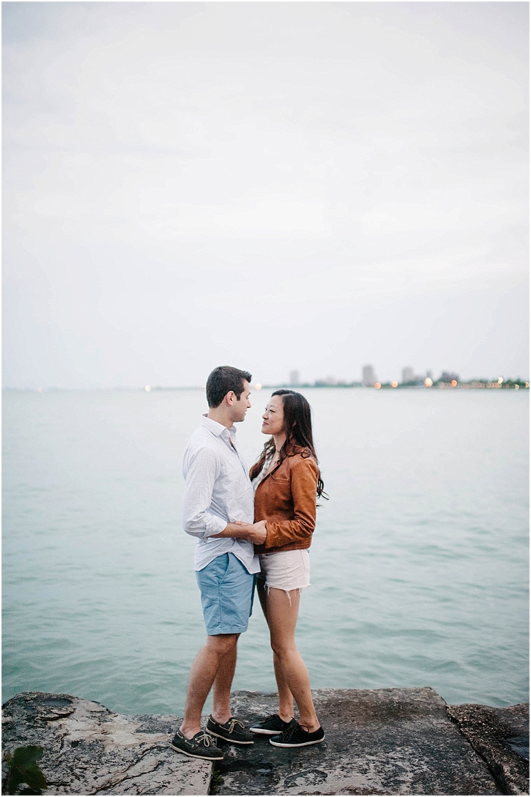 Chicago Engagement Photography University of Chicago Bond Chapel Promontory Point Engagement Jasmine Nicole Photography -22