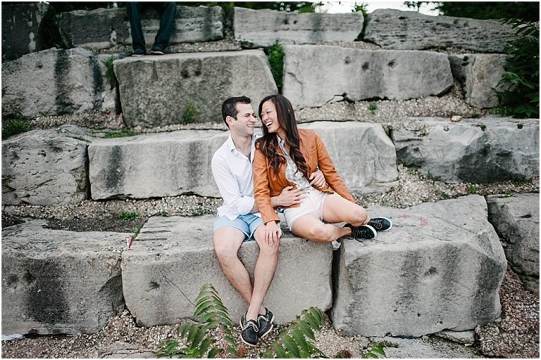 Chicago Engagement Photography University of Chicago Bond Chapel Promontory Point Engagement Jasmine Nicole Photography -29