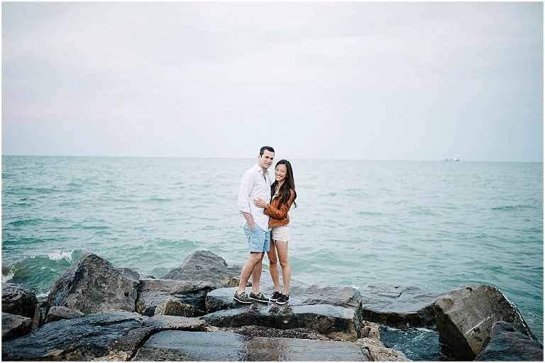 Chicago Engagement Photography University of Chicago Bond Chapel Promontory Point Engagement Jasmine Nicole Photography -37