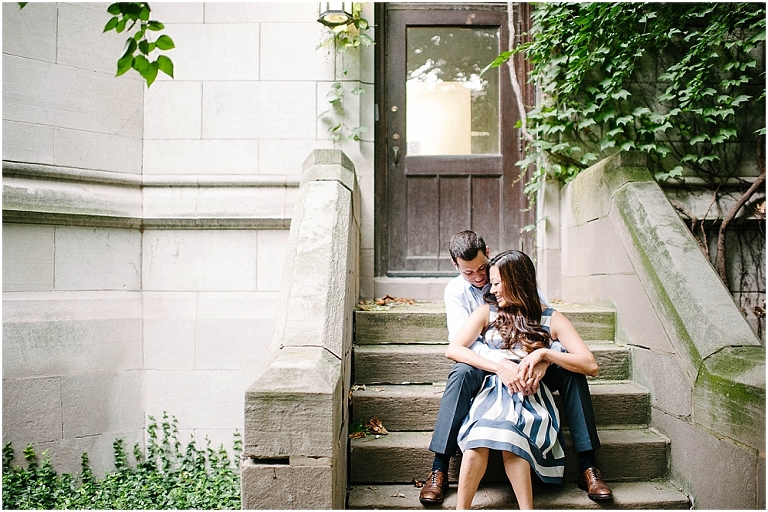 Chicago Engagement Photography University of Chicago Bond Chapel Promontory Point Engagement Jasmine Nicole Photography -4