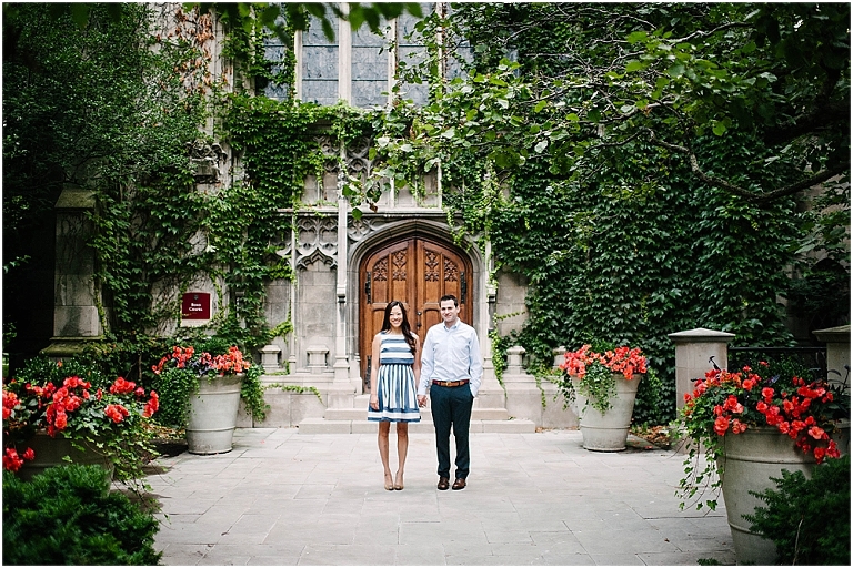 Chicago Engagement Photography University of Chicago Bond Chapel Promontory Point Engagement Jasmine Nicole Photography -7