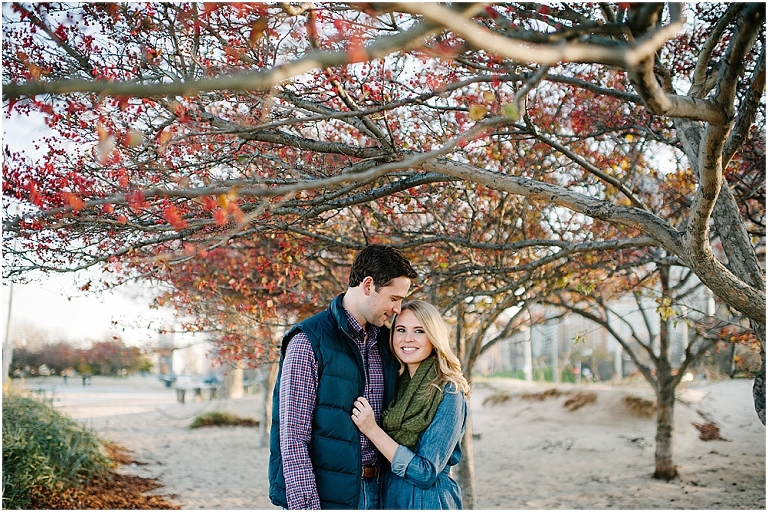 Stephen + Kelsey Lincoln Park Nature Walk North Avenue Beach Chicago Engagement Photography Jasmine Nicole Photography -23