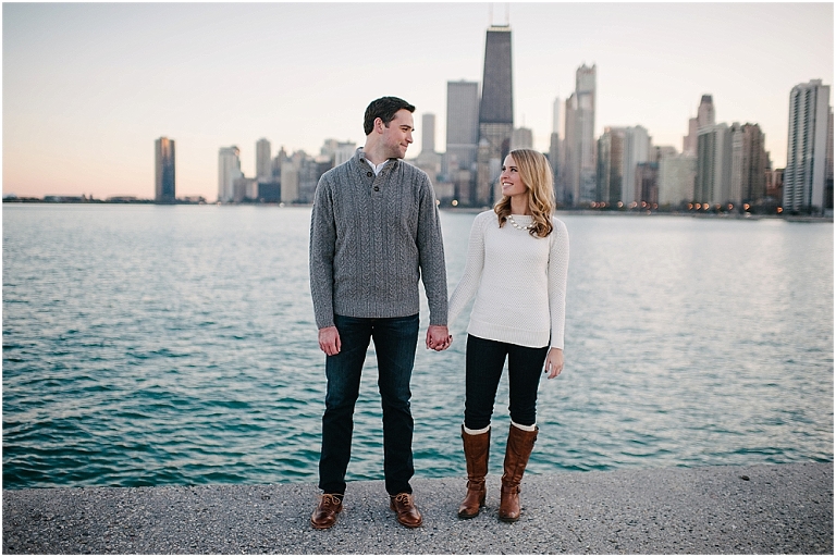 Stephen + Kelsey Lincoln Park Nature Walk North Avenue Beach Chicago Engagement Photography Jasmine Nicole Photography -33