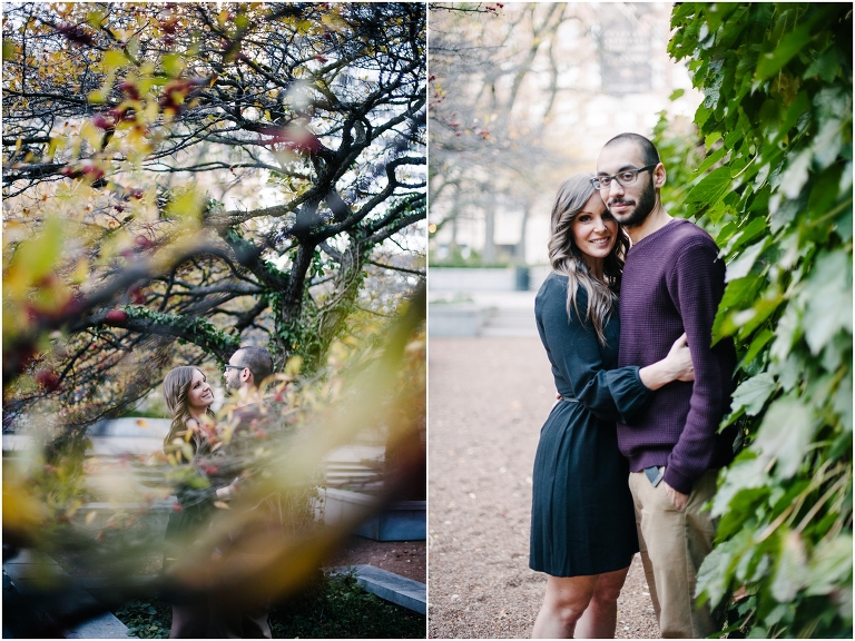 The Art Institute of Chicago Garden Engagement Photography Chicago Engagement Jasmine Nicole Photography -16