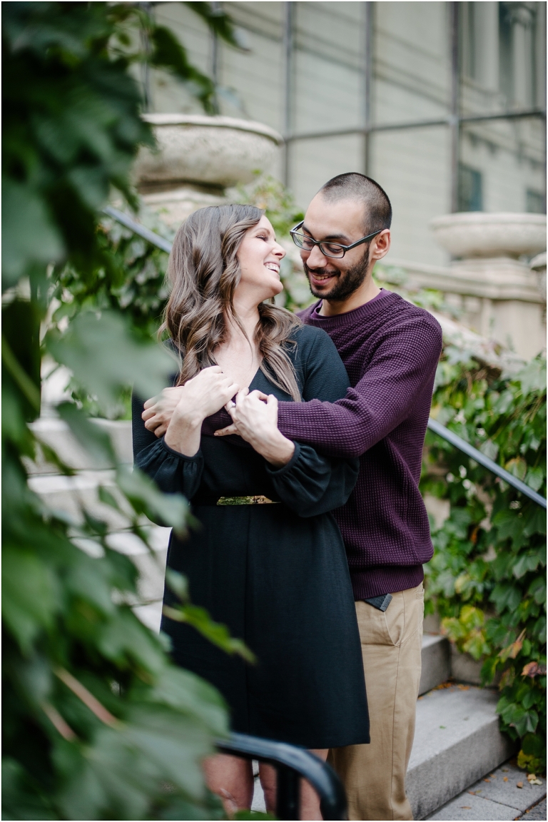 The Art Institute of Chicago Garden Engagement Photography Chicago Engagement Jasmine Nicole Photography -22