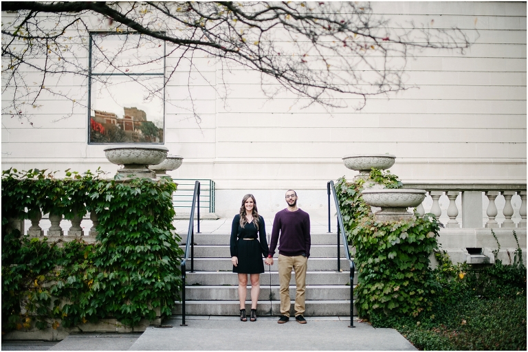 The Art Institute of Chicago Garden Engagement Photography Chicago Engagement Jasmine Nicole Photography -24