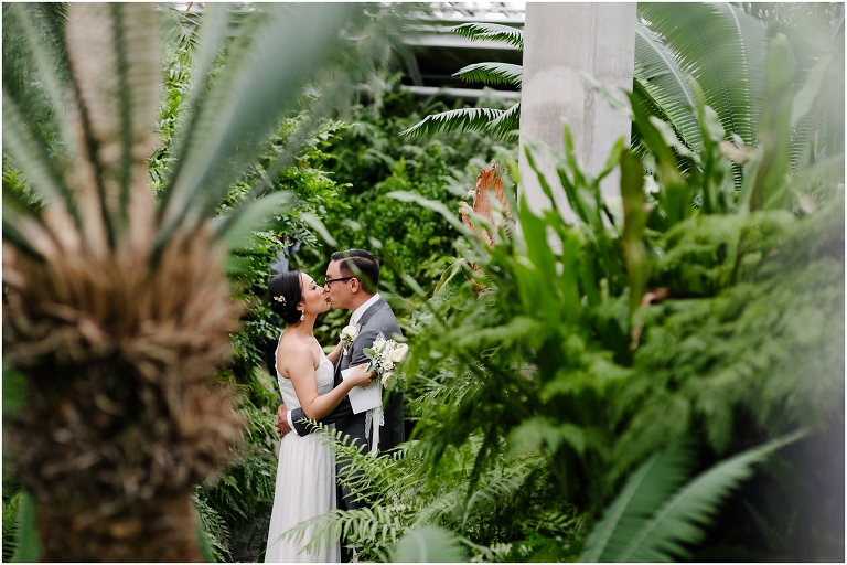 Josh and Grace Chicago Wedding Photography at the Kitchen Chicago and Garfield Park Conservatory photos Jasmine Nicole Photography -31