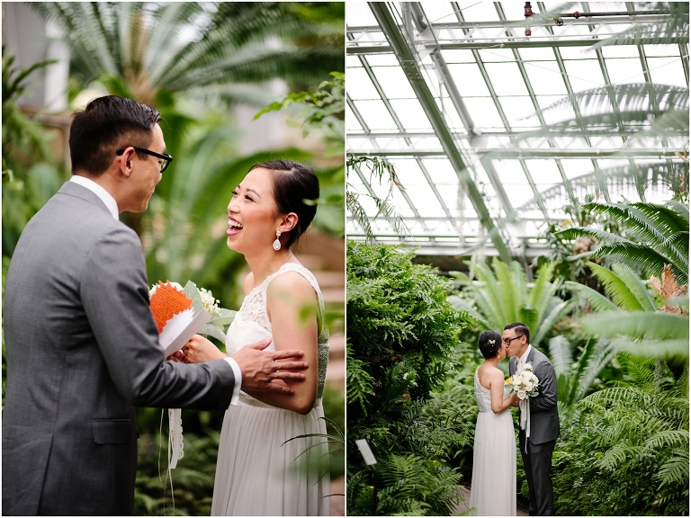 Josh and Grace Chicago Wedding Photography at the Kitchen Chicago and Garfield Park Conservatory photos Jasmine Nicole Photography -36