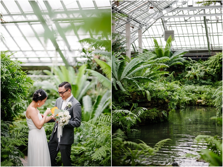 Josh and Grace Chicago Wedding Photography at the Kitchen Chicago and Garfield Park Conservatory photos Jasmine Nicole Photography -42