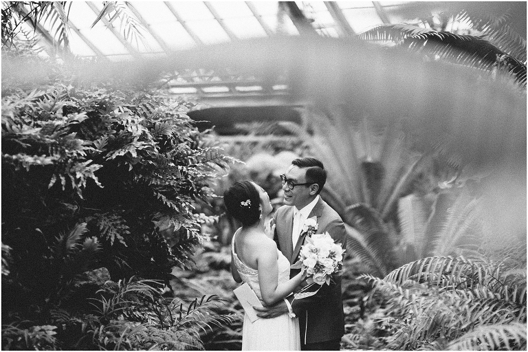 Josh and Grace Chicago Wedding Photography at the Kitchen Chicago and Garfield Park Conservatory photos Jasmine Nicole Photography -45