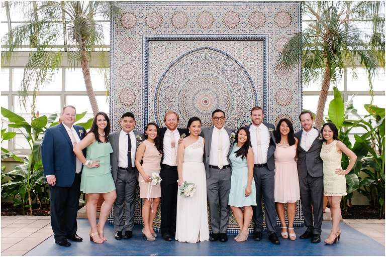 Josh and Grace Chicago Wedding Photography at the Kitchen Chicago and Garfield Park Conservatory photos Jasmine Nicole Photography -52