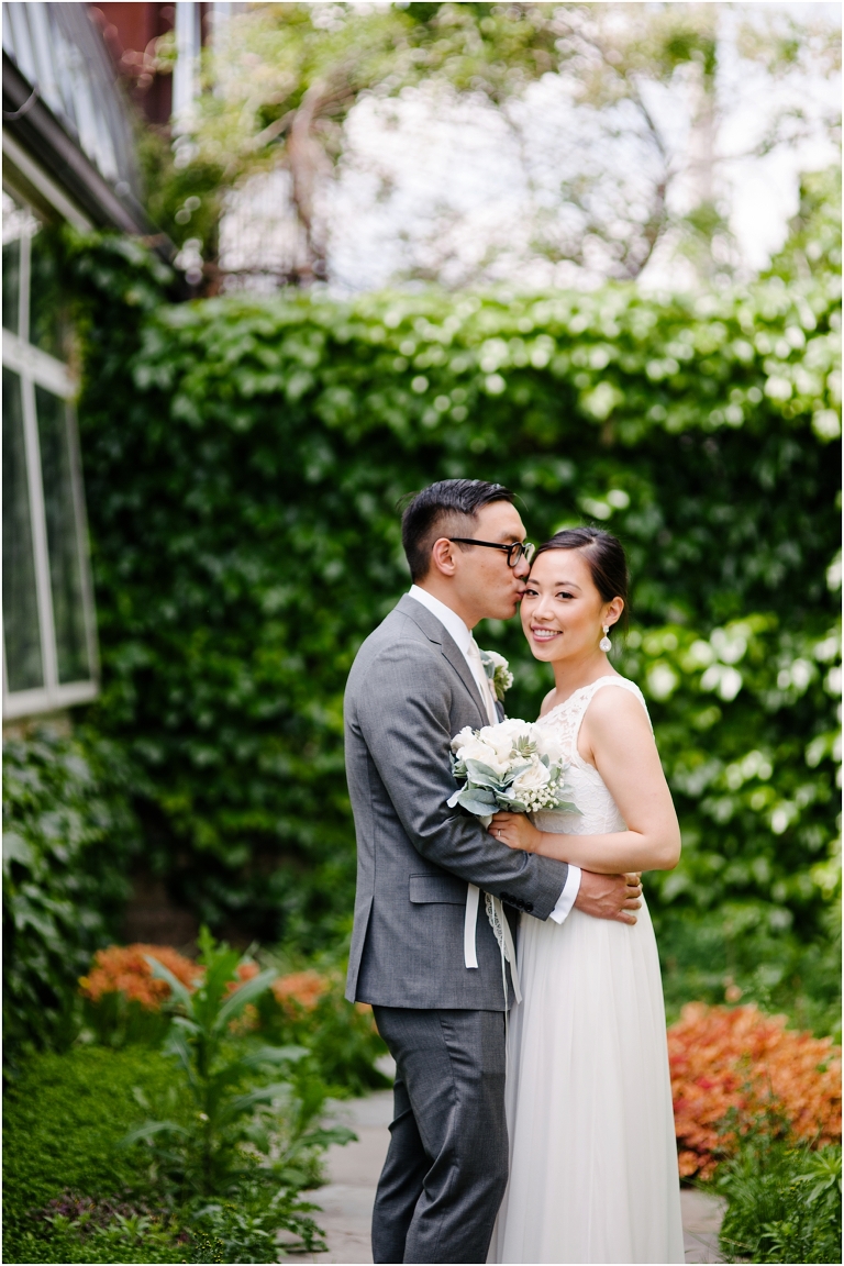 Josh and Grace Chicago Wedding Photography at the Kitchen Chicago and Garfield Park Conservatory photos Jasmine Nicole Photography -63
