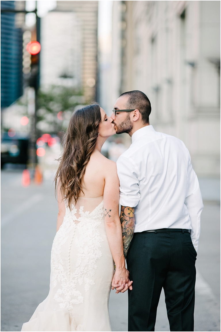Valerie + Zachary Renaissance Hotel Chicago Wedding Photography Chicago River -126