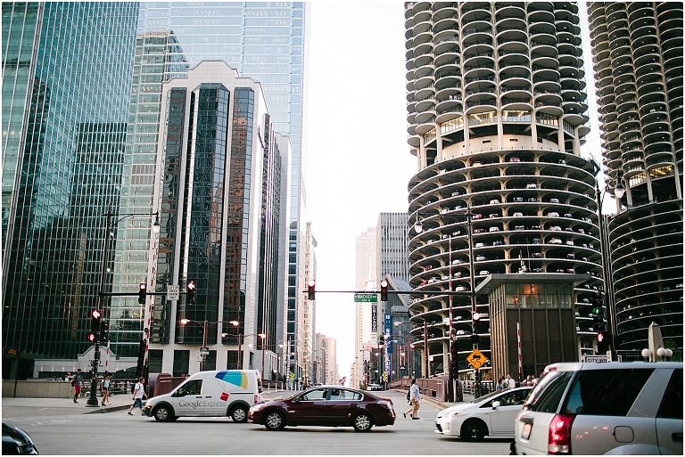 Valerie + Zachary Renaissance Hotel Chicago Wedding Photography Chicago River -129