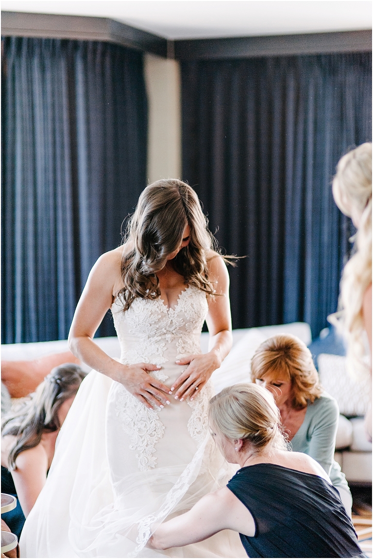 Valerie + Zachary Renaissance Hotel Chicago Wedding Photography Chicago River -8