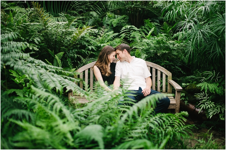 Christine + Nick Garfield Park Conservatory Engagement Photography Jasmine Nicole -11