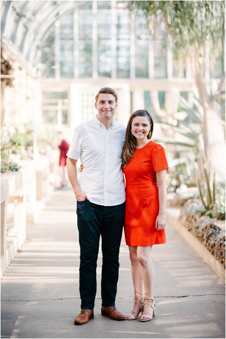 Christine + Nick Garfield Park Conservatory Engagement Photography Jasmine Nicole -29