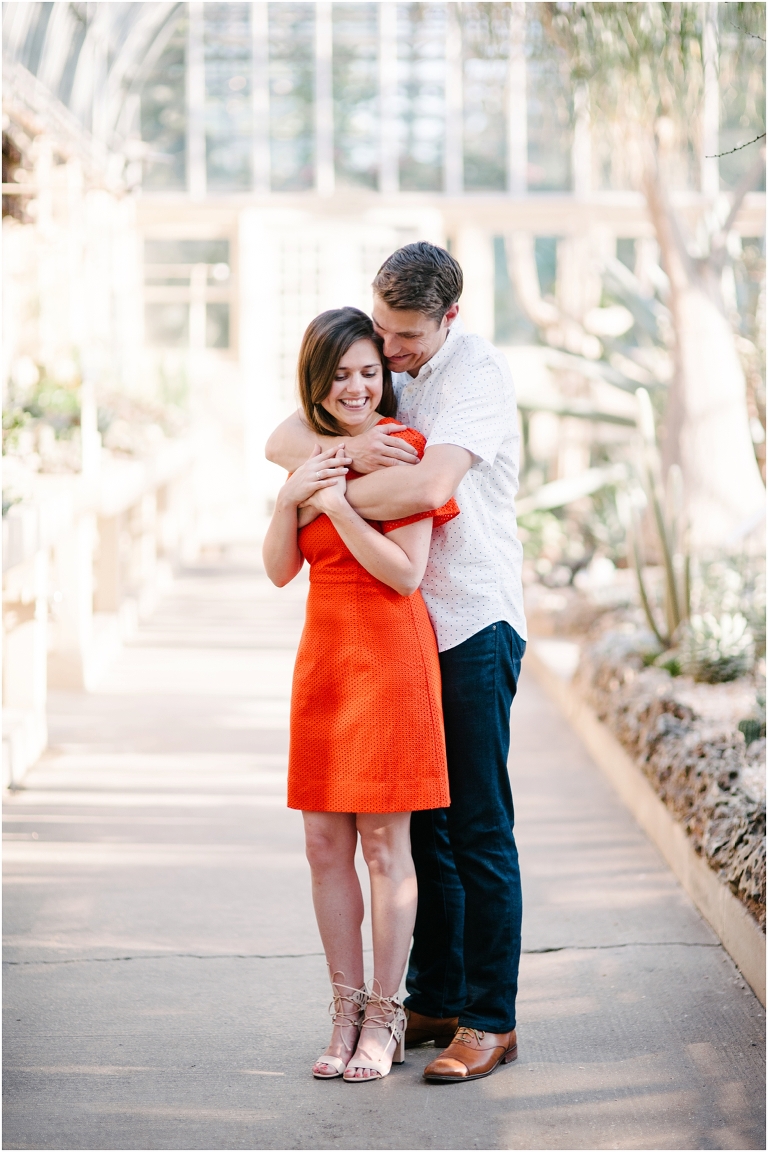 Christine + Nick Garfield Park Conservatory Engagement Photography Jasmine Nicole -34