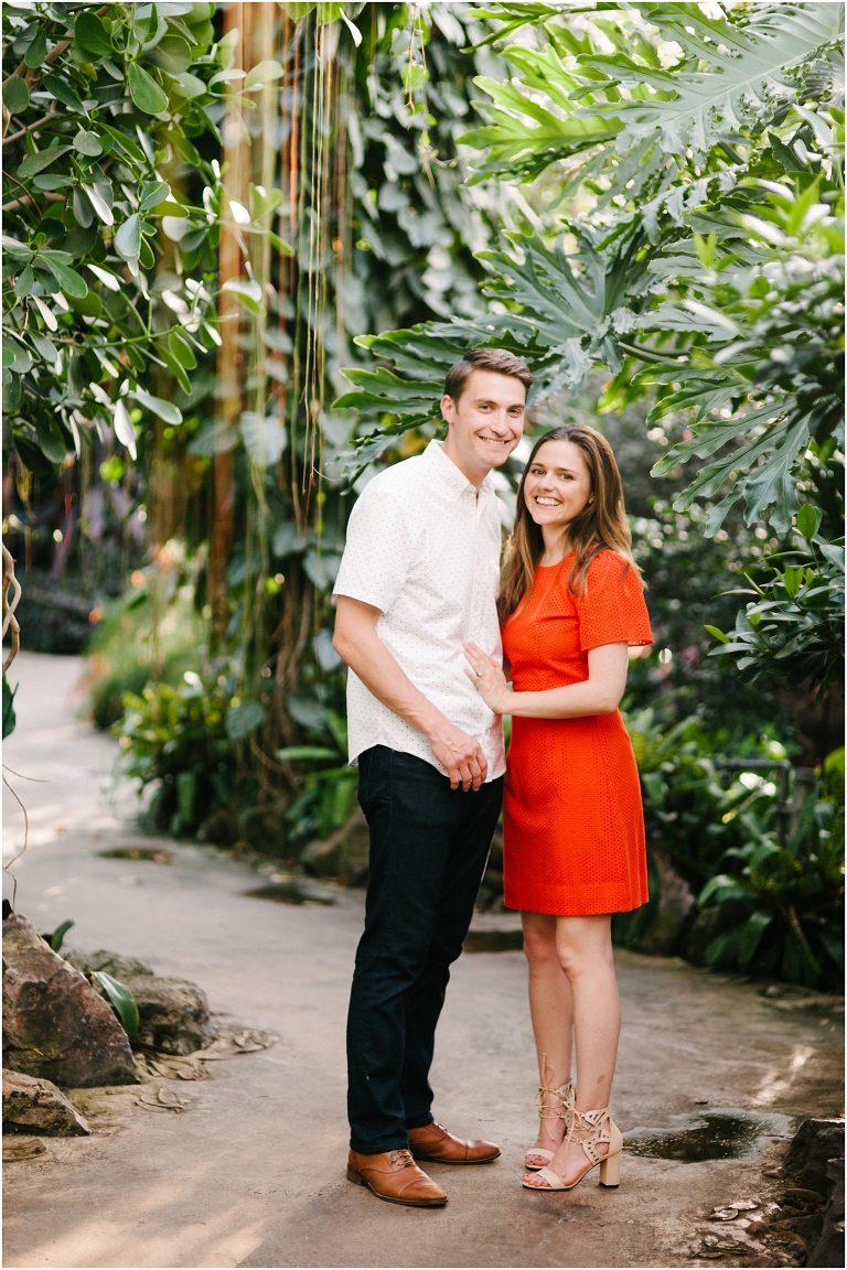 Christine + Nick Garfield Park Conservatory Engagement Photography Jasmine Nicole -45