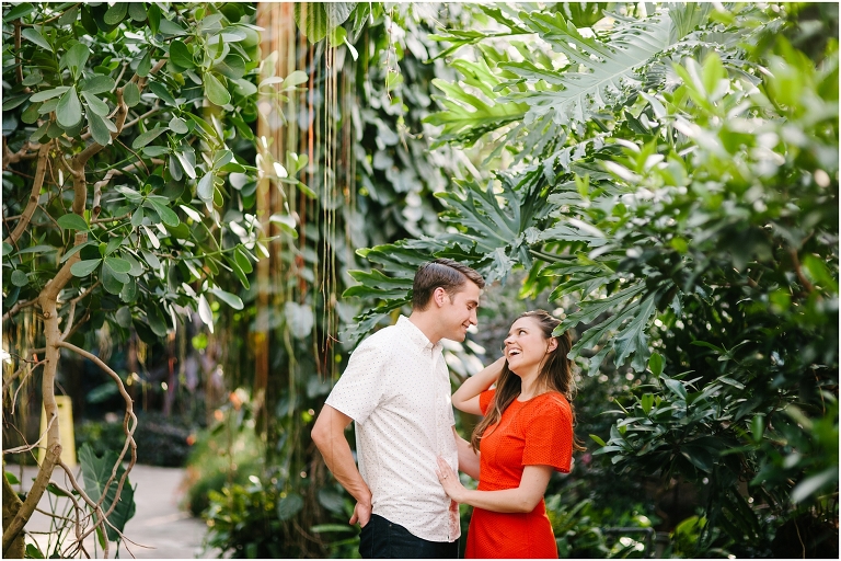 Christine + Nick Garfield Park Conservatory Engagement Photography Jasmine Nicole -46